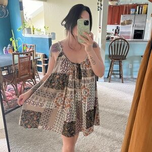 ASOS Paisley Patchwork Sundress